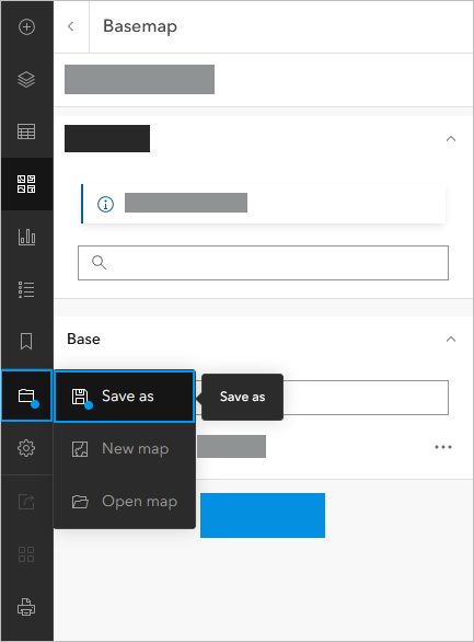 Save as option in Map Viewer